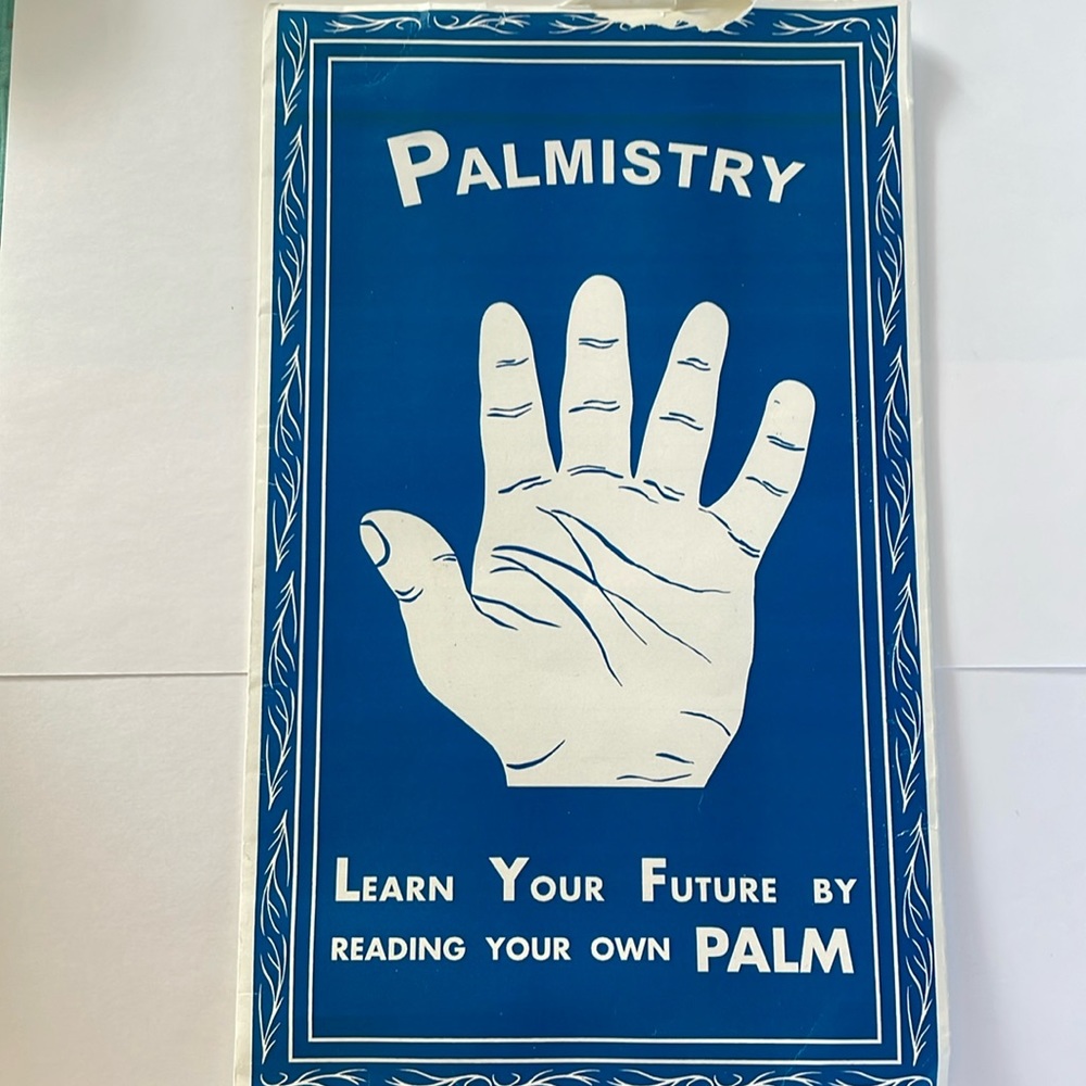 Palmistry 12”x18” poster